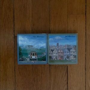 San Francisco Cork Coaster Set